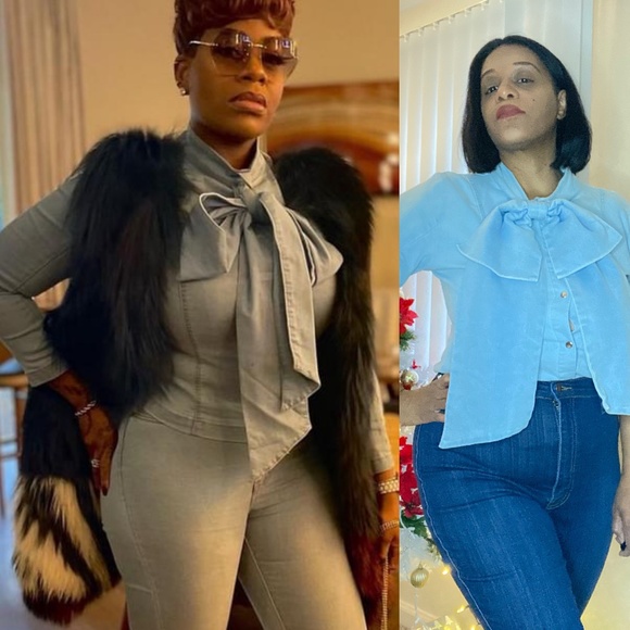 Denim Blue Long Sleeve Shirt - Picture 3 of 4